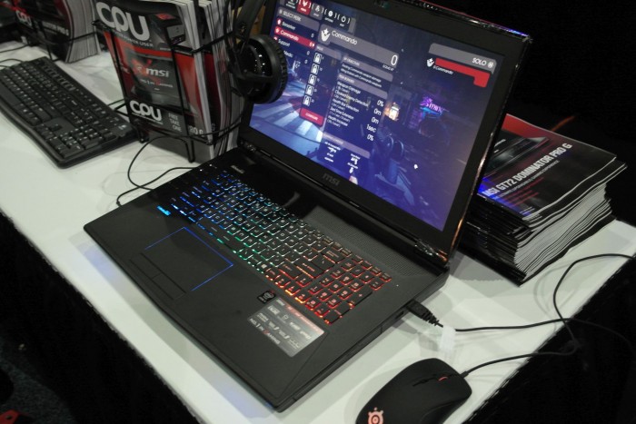 MSI gaming laptop