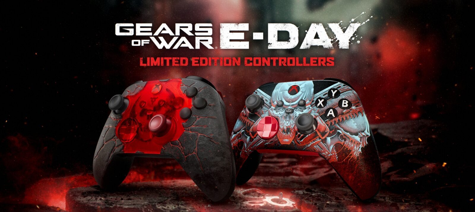 xbox gears of war controllers